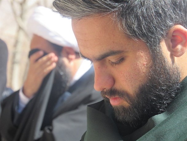 سنگ تمام دانشگاه آزادی ها در استقبال از شهید گمنام + گزارش تصویری