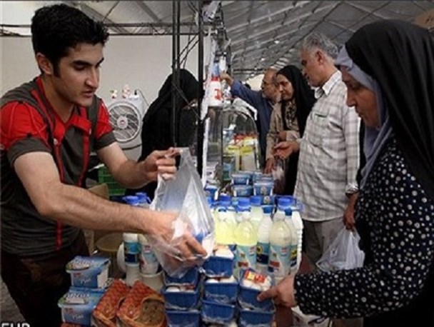 برگزاری نمایشگاه بهاره در خوروبیابانک