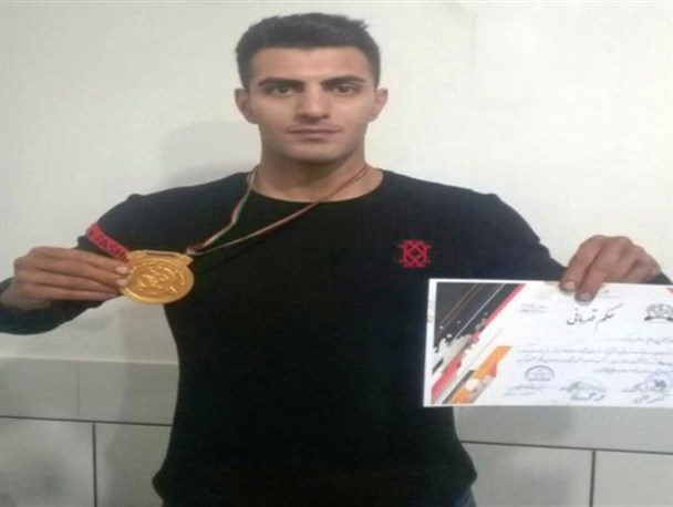 درخشش جوان بدنساز ازنایی در مسابقات استانی