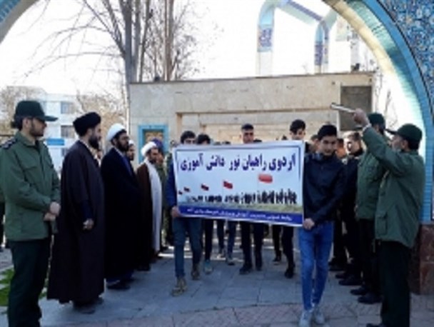 اعزام 90 دانش آموز پارس آبادی به مناطق عملیاتی جنوب کشور