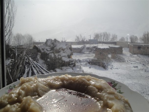 خشیل غذای سنتی نیر+تصاویر