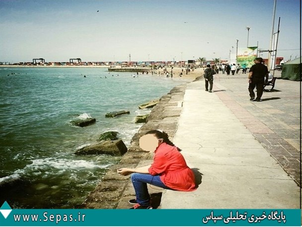 حضور سر برهنه ها، پا برهنه ها و تن برهنه ها در سواحل بوشهر+تصاویر