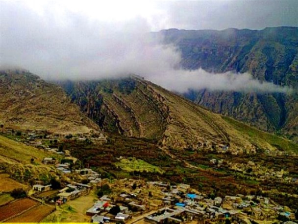 روستای تاریخی و زیبای "دیل" در گچساران +تصاویر