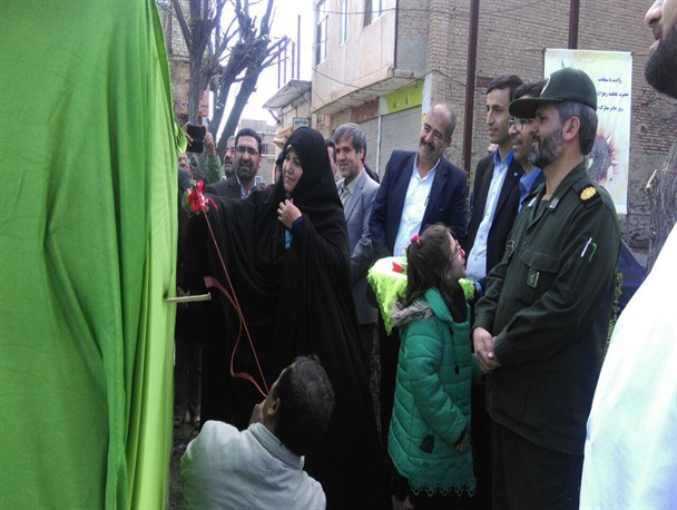 رونمایی از تندیس مادر، در روز میلاد سراسر نور حضرت فاطمه(س)