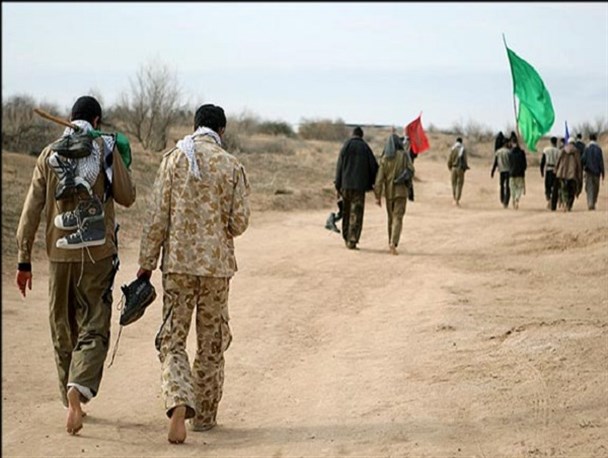 اعزام اولین کاروان دانش آموزی سروآباد به مناطق عملیاتی جنوب کشور