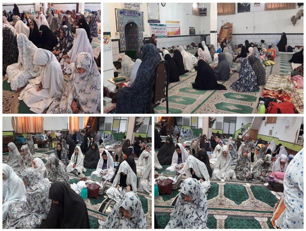 آیین معنوی اعتکاف در سطح گلستان به روایت تصویر