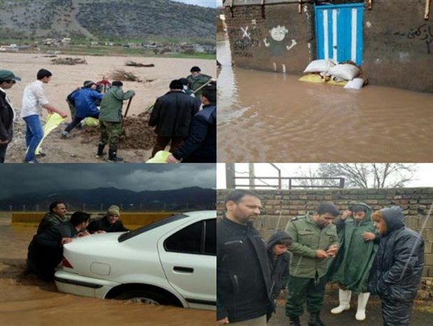 امدادرسانی جهادگران در سیلاب لرستان/ بازهم بسیج در خط مقدم خدمت‌رسانی قرار گرفت