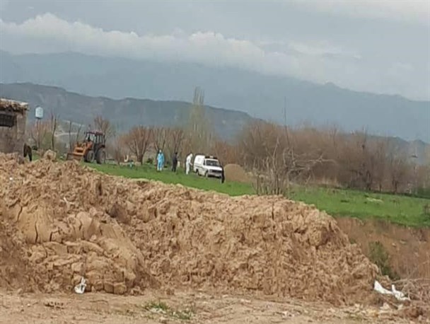 دفن اولین بیمار کرونایی در شهرستان درگز