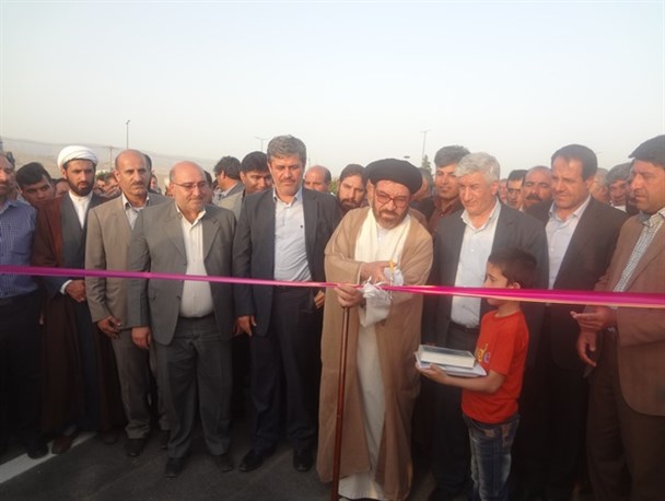 فاز دوم بلوار ۴۵متری باشت افتتاح شد + تصاویر