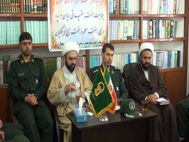 مسئولین وکارکنان سپاه با امام جمعه خلخال دیدار کردند/ تصاویر