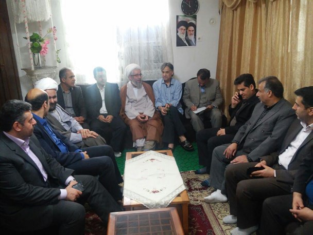 مسئولان خمام با جانبازان این شهر دیدار کردند