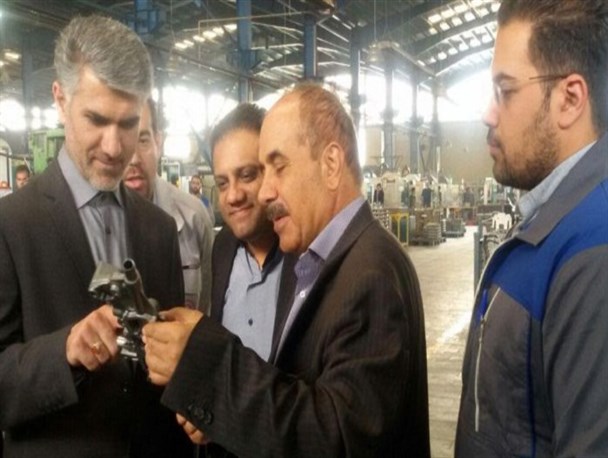 بازدید مسئولان برخوار از شرکت های تولیدی شهرستان