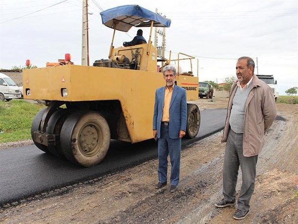 ۴ روستای بخش وشمگیر با اعتبار ۳۹۰ میلیون تومان آسفالت شد