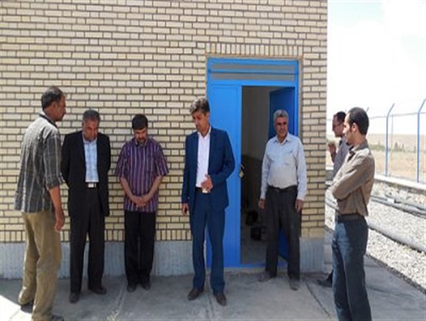 بازدید بخشدار مود و مدیر آبفار سربیشه از پروژه آبرسانی اسفزار
