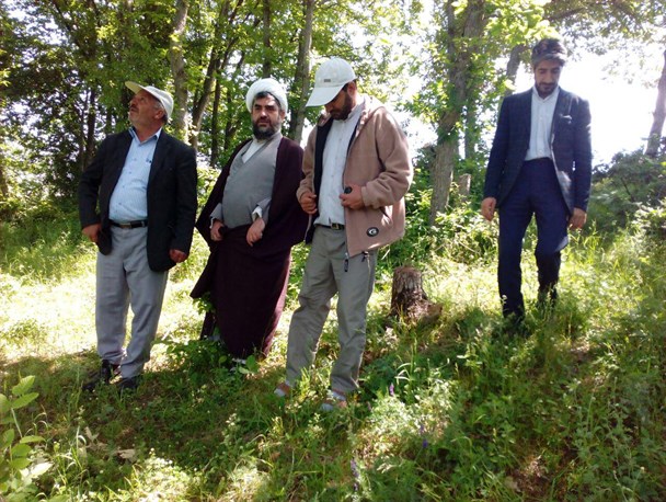 بازدید امام جمعه ورزقان از جنگل‌های ارسباران و دیدار صمیمی با عشایر/ تصویری