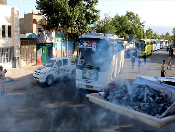 450 خلیل آبادی به مراسم ارتحال امام راحل اعزام شدند