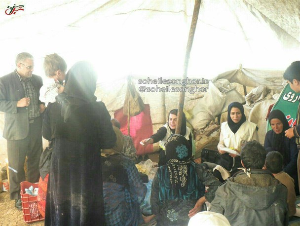 ارائه خدمات درمانی رایگان در حمایت از مردم عشایر منطقه سنقروکلیایی+ تصاویر