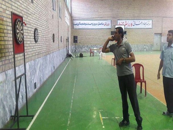 مسابقه دارت به یاد 3000 شهید استان خراسان شمالی برگزار شد