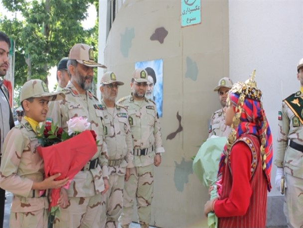 سفر فرمانده مرزبانی به گلستان+تصاویر