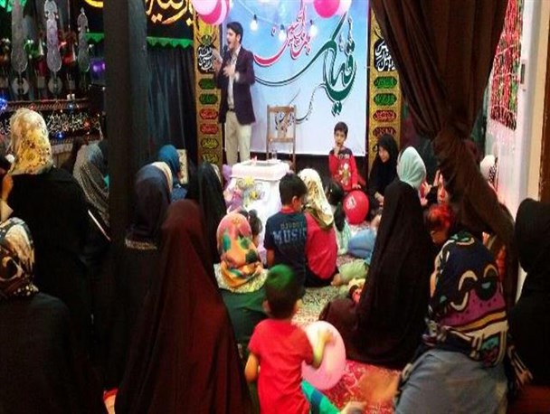 مراسم جشن میلاد حضرت رقیه(س) در هئیت بنت الحسین رقیه(س) محله چالکا دماوند برگزار شد