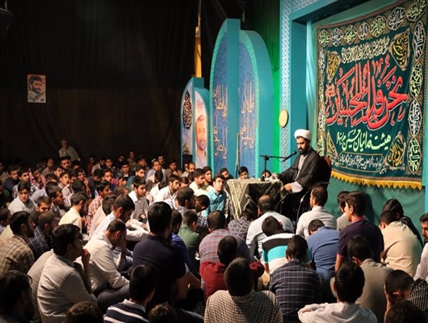 مراسم مناجات خوانی هیئت فدائیان حسین اصفهان/ تصاویر
