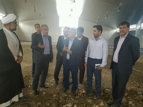 پیشرفت ۷۰ درصدی کارخانه مواد غذایی شهرک صنعتی رامیان+ تصاویر