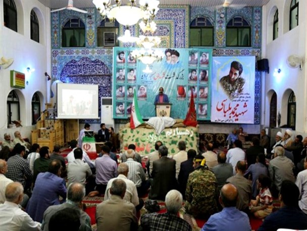 مراسم بزرگداشت شهدای مسجد سجادیه قائم‌شهر برگزار شد + تصاویر