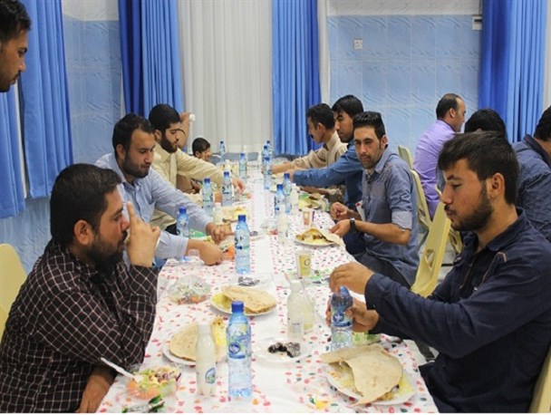 ضیافت افطاری دانشجویان دانشگاه های دشت آزادگان + تصاویر