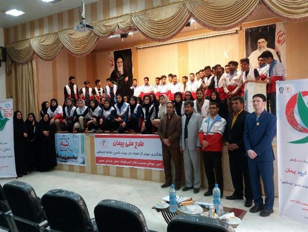 برگزاری همایش طرح ملی پیمان "نه به اعتیاد" در قاین