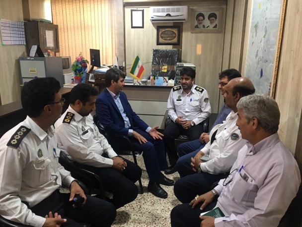 فرماندار اسبق کلاله از پلیس راهور تقدیر کرد+ عکس