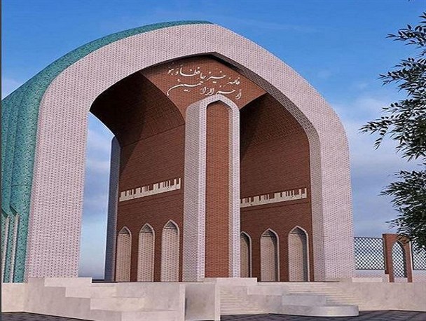 سر درب امام زاده عبدالله (ع) گرگان  به بهره برداری رسید