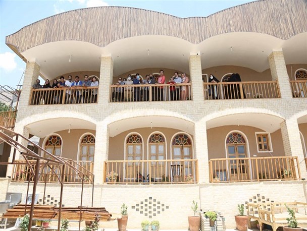 بازدید خبرنگاران استان قم از پروژه های گردشگری خلجستان قم + تصاویر