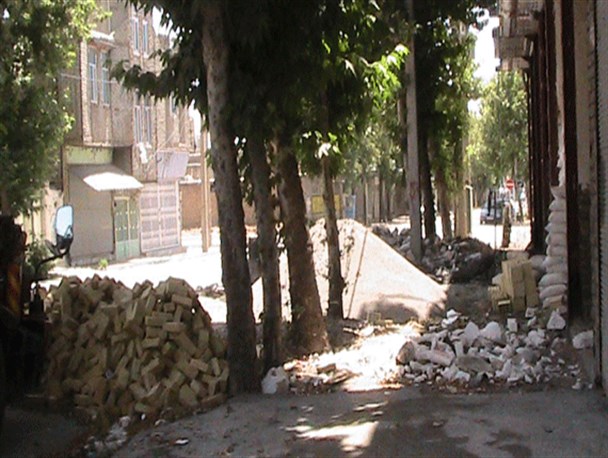 نخاله های ساختمانی، معضل کوچه و خیابانهای الشتر+عکس