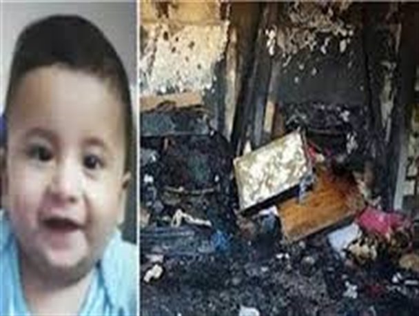 صدای ناله شهید ۱۸ ماهه فلسطینی در بغض حقوق بشرصهیونیست ها