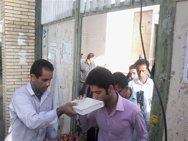 ۴۴زوج جوان منوجانی به مشهد مقدس اعزام شدند