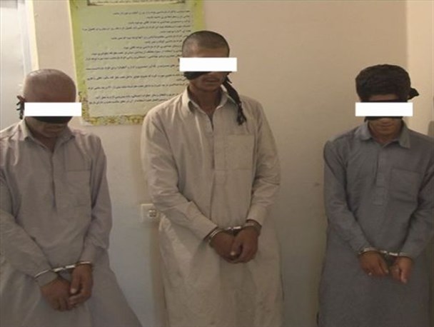 جزییات منتشر نشده از دستگیری ۵ سارقان مسلح در خاش + تصاویر