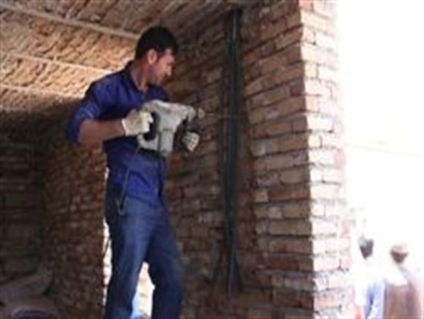 اردوی جهادی دانشجویان دانشگاه‌های پارس آباد کلید خورد+عکس