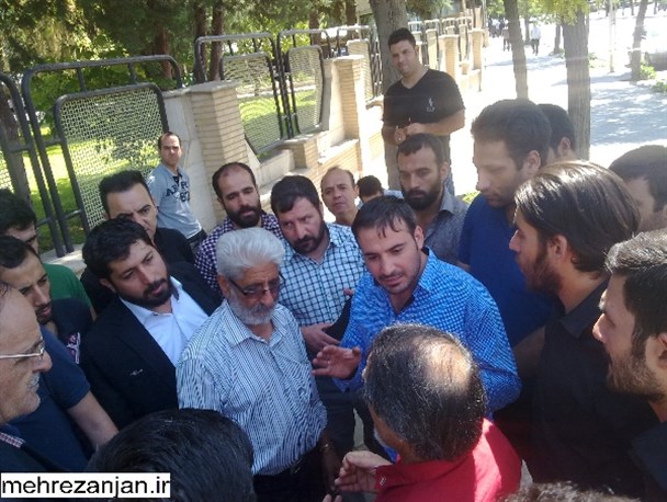 تجمع قهوه خانه داران زنجانی و اعضای شرکت تعاونی دارایی زنجان +تصاویر