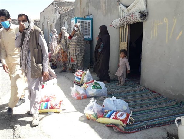 رقص کرونا در روستاهای سیستان وبلوچستان/از قرنطینه کامل جمعیت330نفری تا اقدام جهادی برای ‏تامین مایحتاج