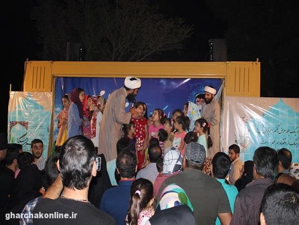 گروه جبهه فرهنگی میقات ظهور برنامه خود را در شهرستان قرچک اجرا کرد