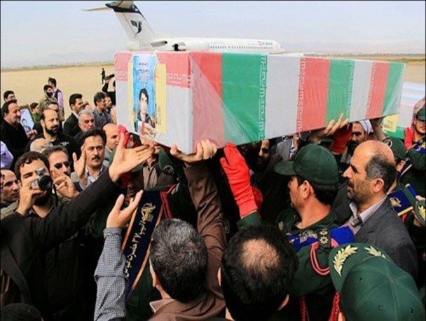 استقبال از پیکر شهیدان داوود پناهی و ودود حسینی