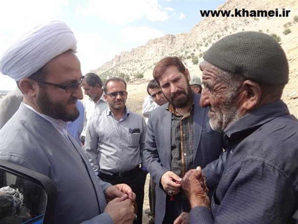 بازدید مسئولان باشتی از روستاهای صعب العبور هزیم و میانه + تصاویر