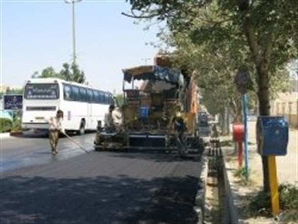 آغاز طرح نهضت آسفالت در نیر