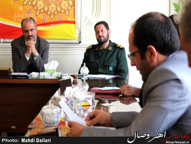 جلسه هماهنگی هفته دفاع مقدس در شهرستان اهر برگزار شد