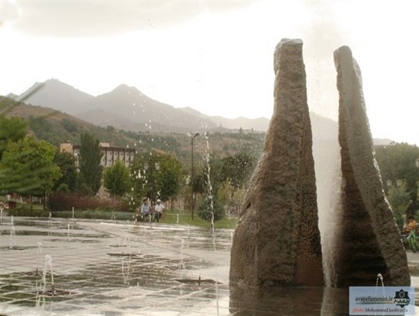 گزارش تصویری از پارک رنگین کمان