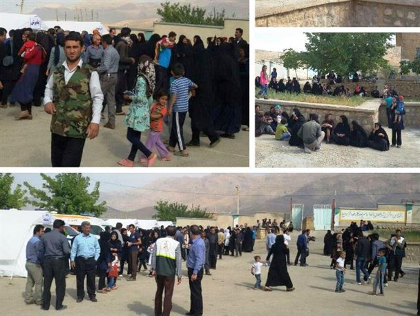 ارائه خدمات بهداشتی درمانی به یک هزار و 100 نفر در بیمارستان صحرایی دیناران