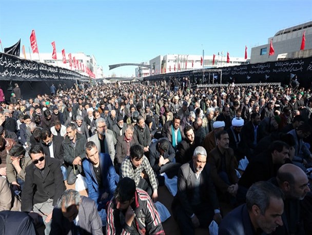 اجتماع عظیم عزاداران در مشهد برگزار شد