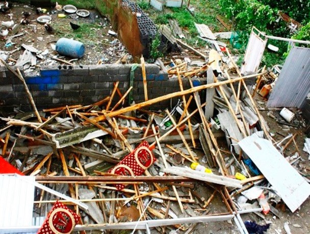 خسارات طوفان سهمگین در بابل