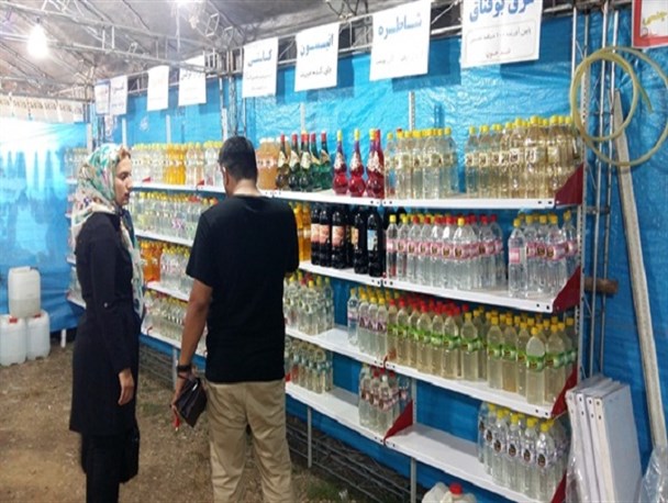 برپایی نمایشگاه محصولات اقتصادمقاومتی در بوستان ابریشم