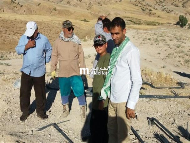 بهسازی مخازن و شبکه فرسوده آب روستاهای ویژنان/ گروههای جهادی همچنان فعال نهضت خدمت به محرومان گیلانغرب + تصاویر